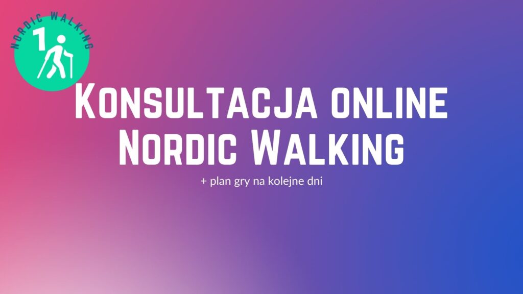 Konsulatcja online techniki nordic walking